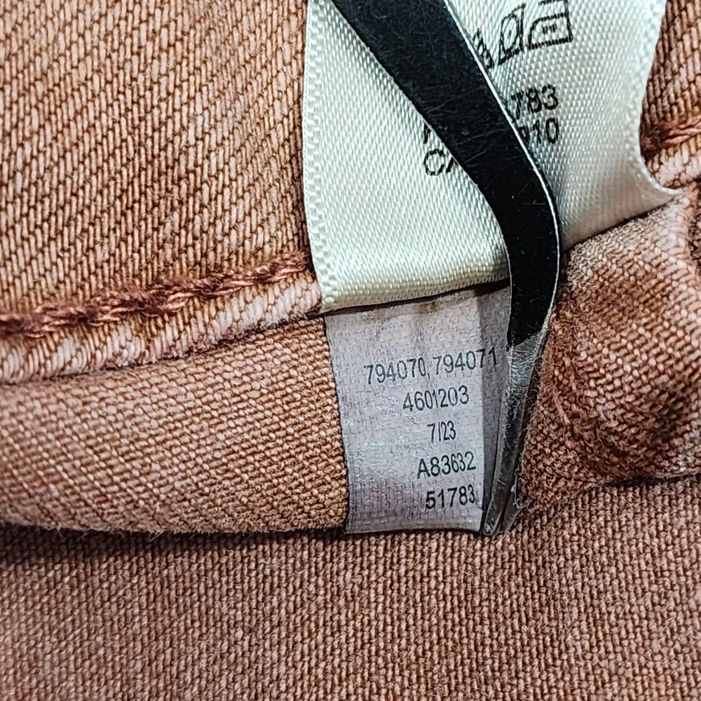 Maurices M Jeans Womens 18W SHORT Brown Sculptress High Rise Flare Stretch_8